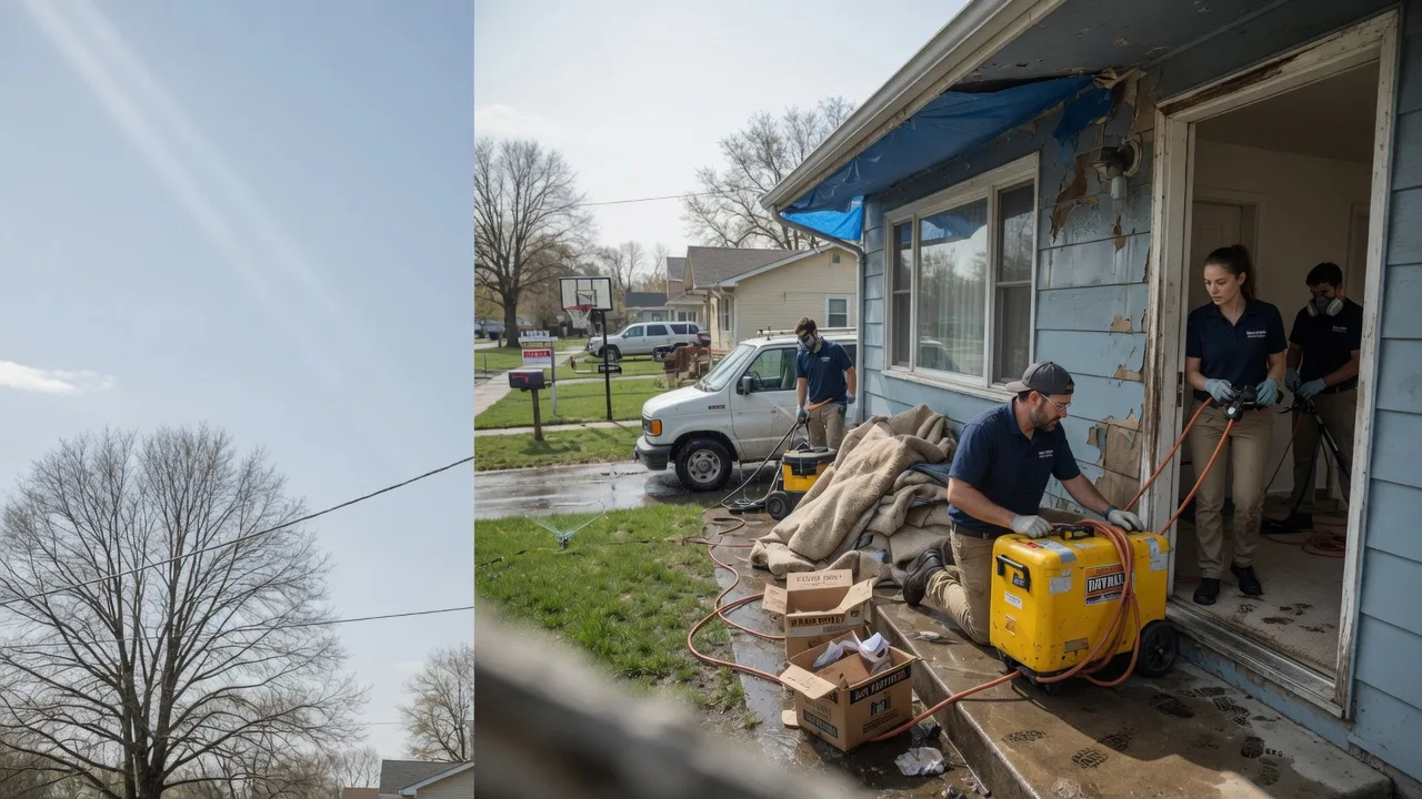 Basement Flood Cleanup in East Greenwich, RI near me